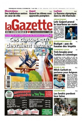 Lisez La Gazette du Comminges du 08 mai 2024 sur ePresse.fr