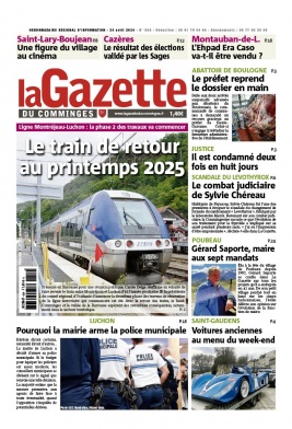 La Gazette du Comminges N°854 du 24 avril 2024 à télécharger sur iPad