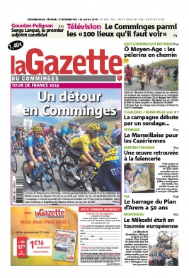 La Gazette du Comminges N°606 du 24 juillet 2019 à télécharger sur iPad