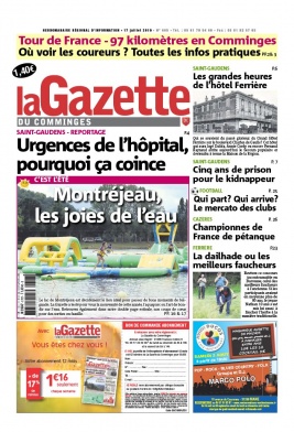 La Gazette du Comminges N°605 du 17 juillet 2019 à télécharger sur iPad
