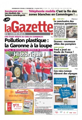 La Gazette du Comminges N°604 du 10 juillet 2019 à télécharger sur iPad