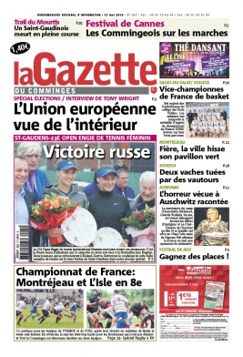 La Gazette du Comminges N°597 du 22 mai 2019 à télécharger sur iPad