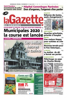 La Gazette du Comminges N°589 du 27 mars 2019 à télécharger sur iPad