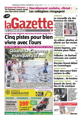 La Gazette du Comminges N°588 du 20 mars 2019 à télécharger sur iPad