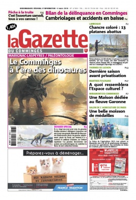 La Gazette du Comminges N°586 du 06 mars 2019 à télécharger sur iPad