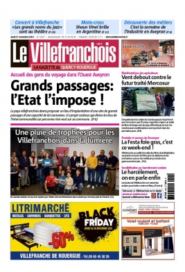 Lisez Le Villefranchois du 21 novembre 2024 sur ePresse.fr