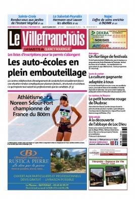 Lisez Le Villefranchois du 25 juillet 2024 sur ePresse.fr