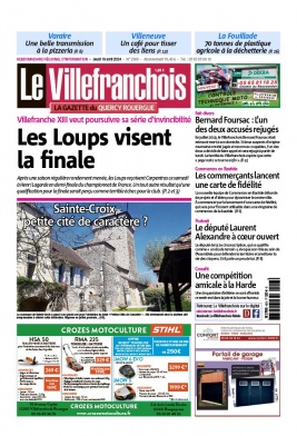 Lisez Le Villefranchois du 18 avril 2024 sur ePresse.fr