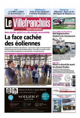 Le Villefranchois N°2303 du 28 mars 2024 à télécharger sur iPad