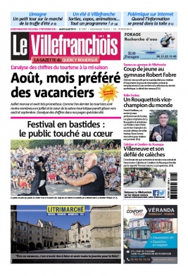 Le Villefranchois N°2060 du 08 août 2019 à télécharger sur iPad