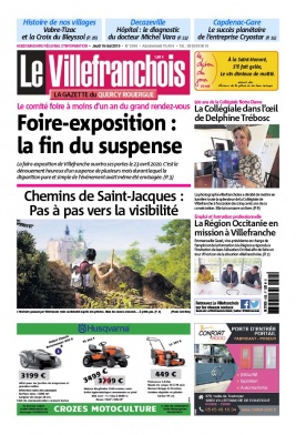 Le Villefranchois N°2048 du 16 mai 2019 à télécharger sur iPad