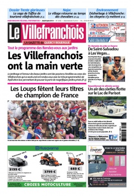 Le Villefranchois N°2051 du 06 juin 2019 à télécharger sur iPad
