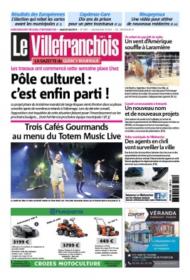 Le Villefranchois N°2050 du 30 mai 2019 à télécharger sur iPad