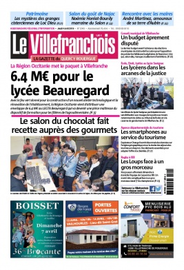 Le Villefranchois N°2043 du 04 avril 2019 à télécharger sur iPad