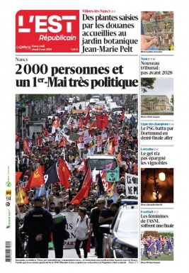 Lisez L'Est Républicain - Nancy du 02 mai 2024 sur ePresse.fr