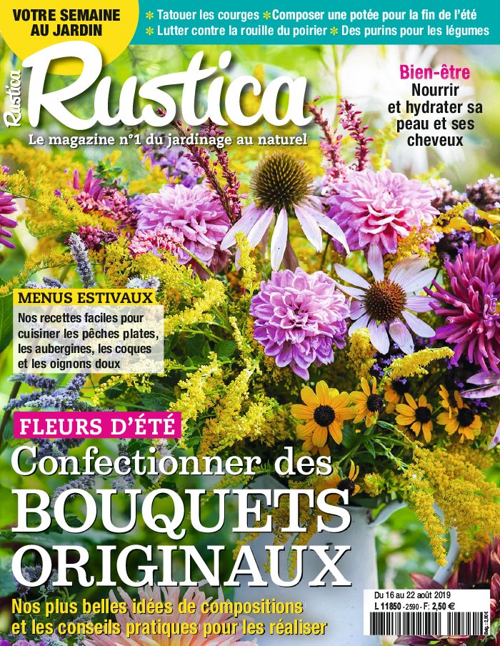 Rustica 16 août 2019 Abonnement Rustica Pas Cher avec le BOUQUET À LA CARTE ePresse.fr