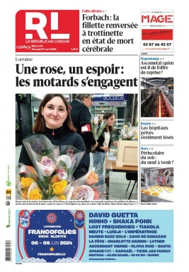 Lisez Le Républicain Lorrain - Metz du 27 avril 2024 sur ePresse.fr