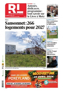 Lisez Le Républicain Lorrain - Metz du 19 avril 2024 sur ePresse.fr