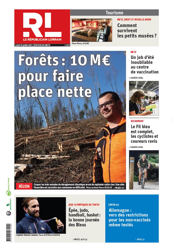 Le Républicain Lorrain Jarny Rupt De Mad