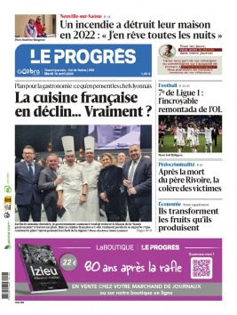 Lisez Le Progrès - Ouest Lyonnais et Val de Saône du 16 avril 2024 sur ePresse.fr