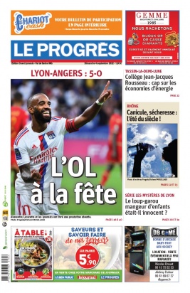 Le Progrès N°20220904 du 04 septembre 2022 à télécharger sur iPad