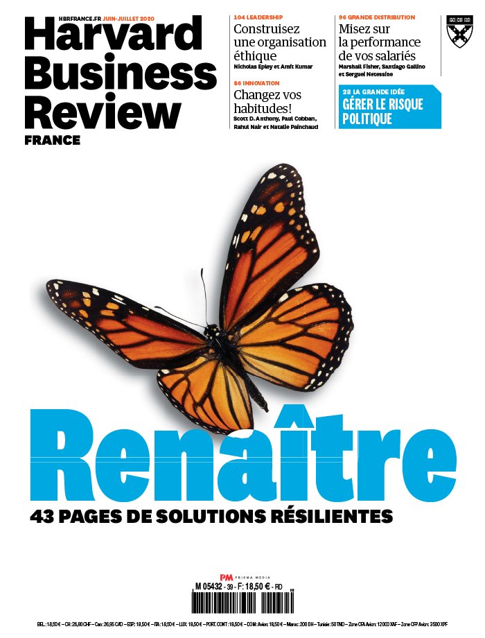 Harvard Business Review 11 juin 2020 Abonnement Harvard Business Review Pas Cher avec l’OFFRE ePresse.fr