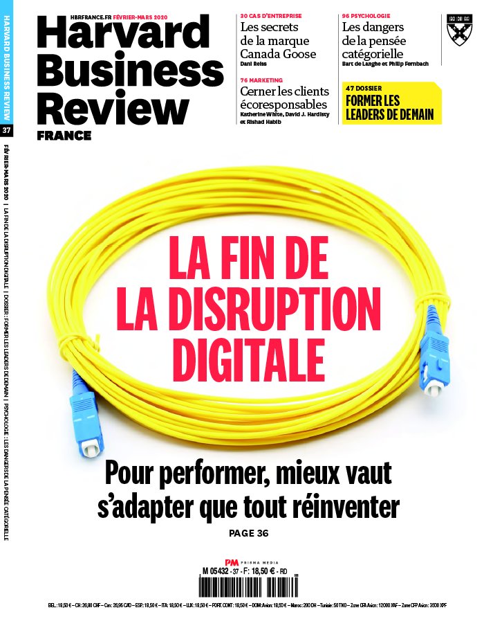 Harvard Business Review 09 janvier 2020 Abonnement Harvard Business Review Pas Cher avec l’OFFRE ePresse.fr