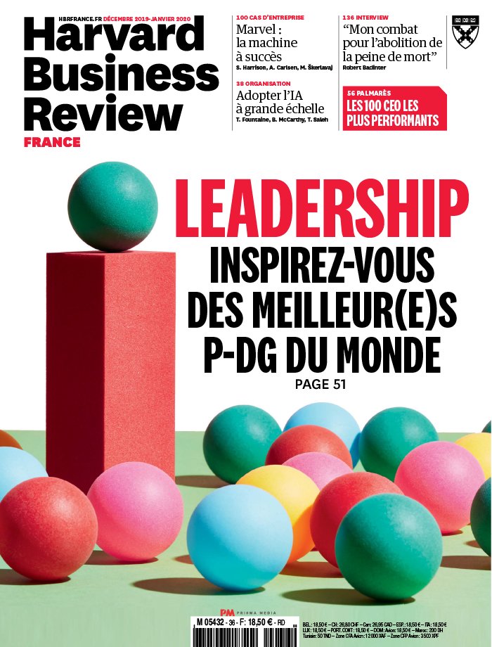 Harvard Business Review 07 novembre 2019 Abonnement Harvard Business Review Pas Cher avec l’OFFRE ePresse.fr