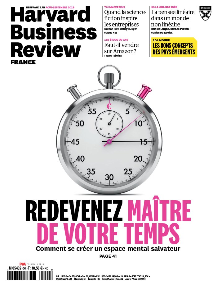 Harvard Business Review 11 juillet 2019 Abonnement Harvard Business Review Pas Cher avec l’OFFRE ePresse.fr