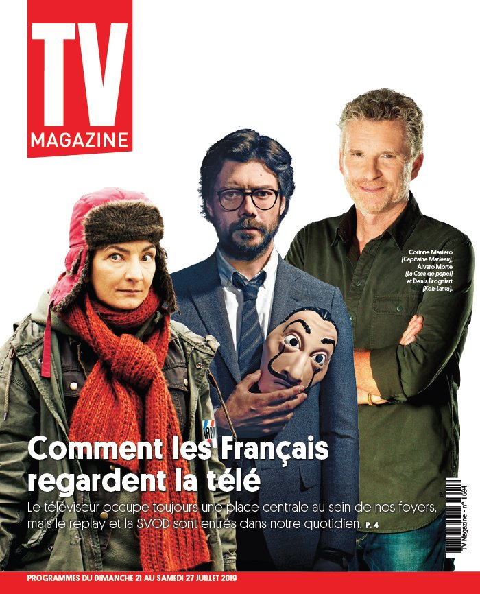 TV Magazine 21 juillet 2019 Abonnement TV Magazine Pas Cher avec le BOUQUET À LA CARTE ePresse.fr