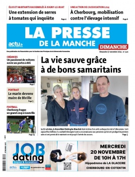 Lisez La Presse de la Manche Dimanche du 17 novembre 2024 sur ePresse.fr