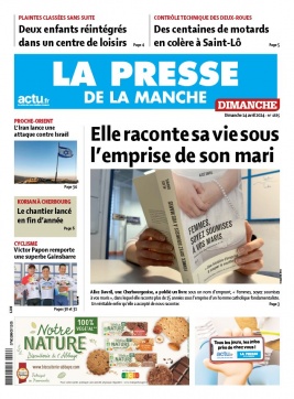 Lisez La Presse de la Manche Dimanche du 14 avril 2024 sur ePresse.fr