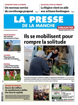 Lisez La Presse de la Manche Dimanche du 22 janvier 2023 sur ePresse.fr