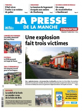 Lisez La Presse de la Manche Dimanche du 01 octobre 2023 sur ePresse.fr