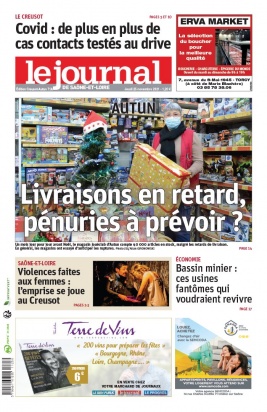Le Journal de Saône et Loire N°20211125 du 25 novembre 2021 à télécharger sur iPad