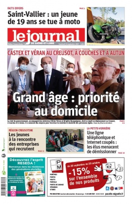 Le Journal de Saône et Loire N°20210924 du 24 septembre 2021 à télécharger sur iPad