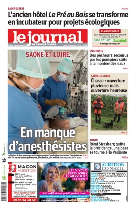 Le Journal de Saône et Loire N°20210920 du 20 septembre 2021 à télécharger sur iPad