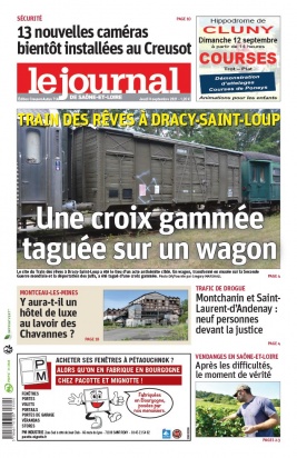 Le Journal de Saône et Loire N°20210909 du 09 septembre 2021 à télécharger sur iPad