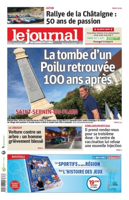 Le Journal de Saône et Loire N°20210818 du 18 août 2021 à télécharger sur iPad
