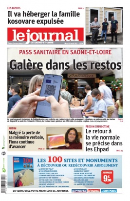 Le Journal de Saône et Loire N°20210810 du 10 août 2021 à télécharger sur iPad