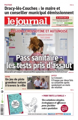 Le Journal de Saône et Loire N°20210804 du 04 août 2021 à télécharger sur iPad
