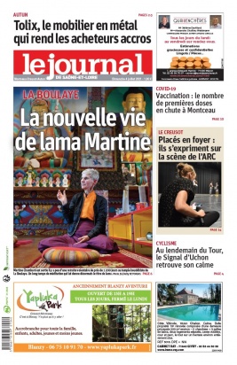 Le Journal de Saône et Loire N°20210704 du 04 juillet 2021 à télécharger sur iPad