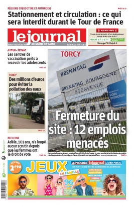 Le Journal de Saône et Loire N°20210629 du 29 juin 2021 à télécharger sur iPad