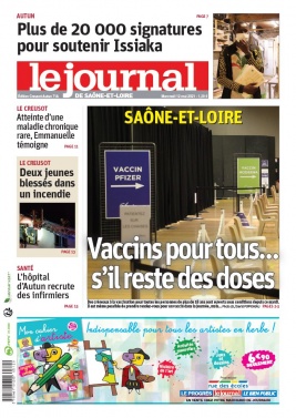 Le Journal de Saône et Loire N°20210512 du 12 mai 2021 à télécharger sur iPad