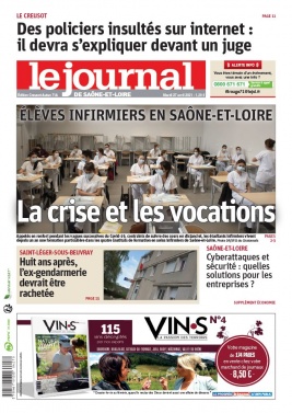 Le Journal de Saône et Loire N°20210427 du 27 avril 2021 à télécharger sur iPad