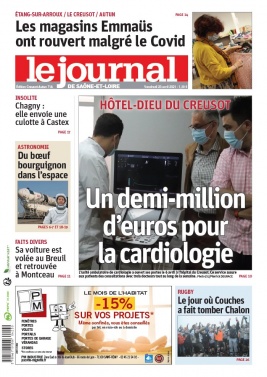 Le Journal de Saône et Loire N°20210423 du 23 avril 2021 à télécharger sur iPad