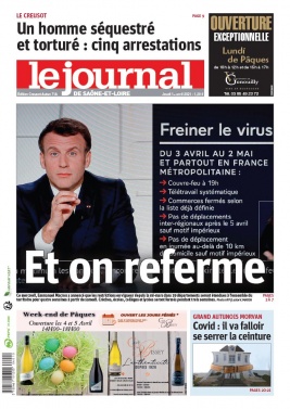Le Journal de Saône et Loire N°20210401 du 01 avril 2021 à télécharger sur iPad