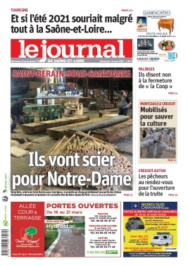 Le Journal de Saône et Loire N°20210314 du 14 mars 2021 à télécharger sur iPad