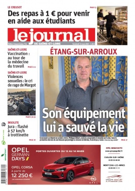 Le Journal de Saône et Loire N°20210312 du 12 mars 2021 à télécharger sur iPad