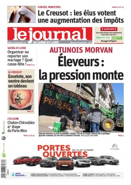Le Journal de Saône et Loire N°20210310 du 10 mars 2021 à télécharger sur iPad